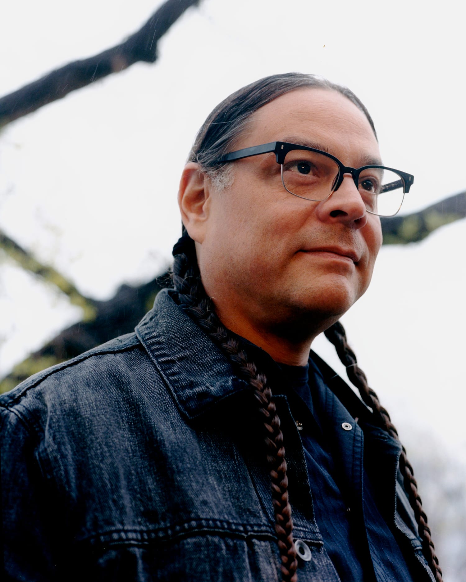 Profile shot of Sean Sherman