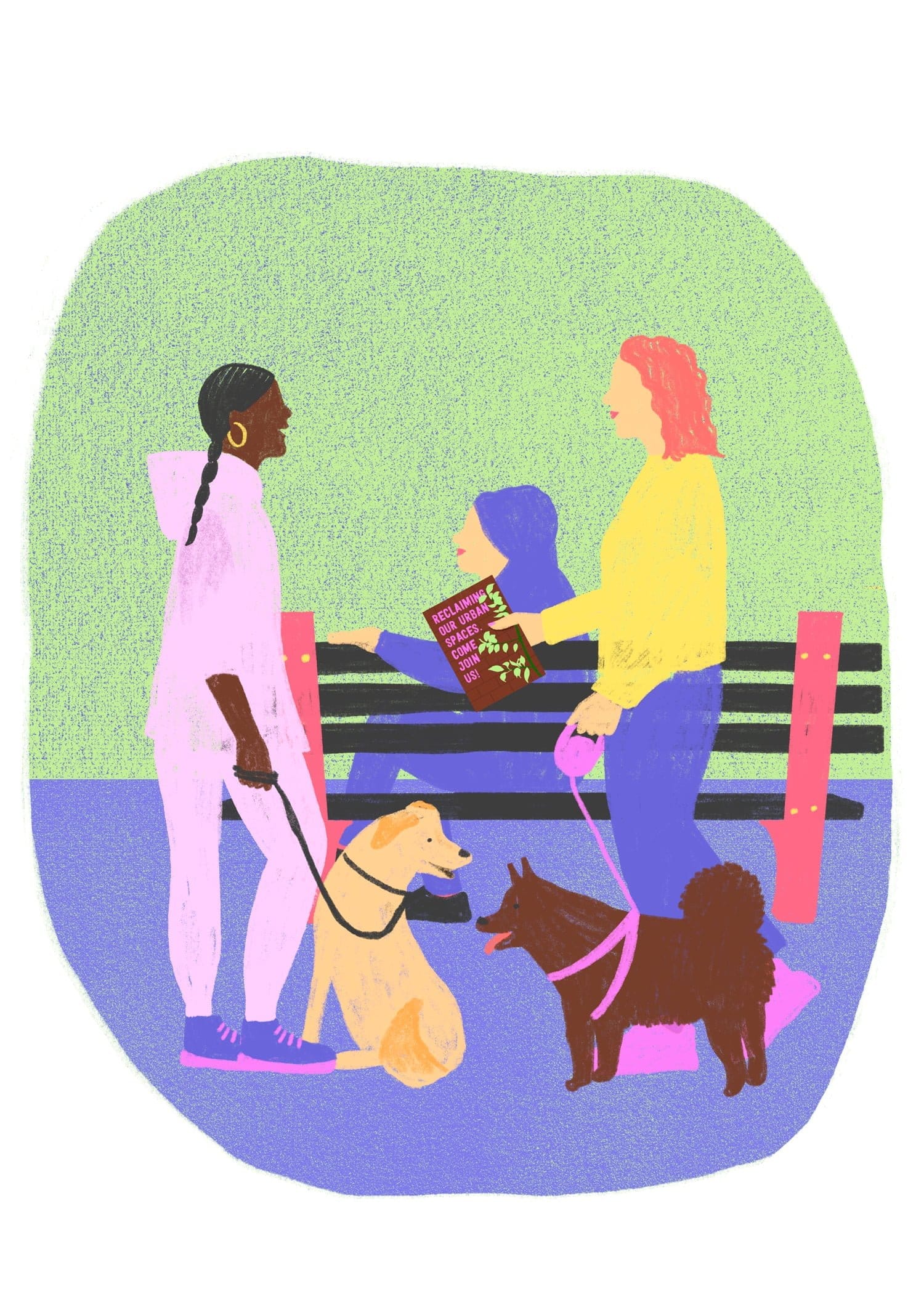 urban gardening illustration